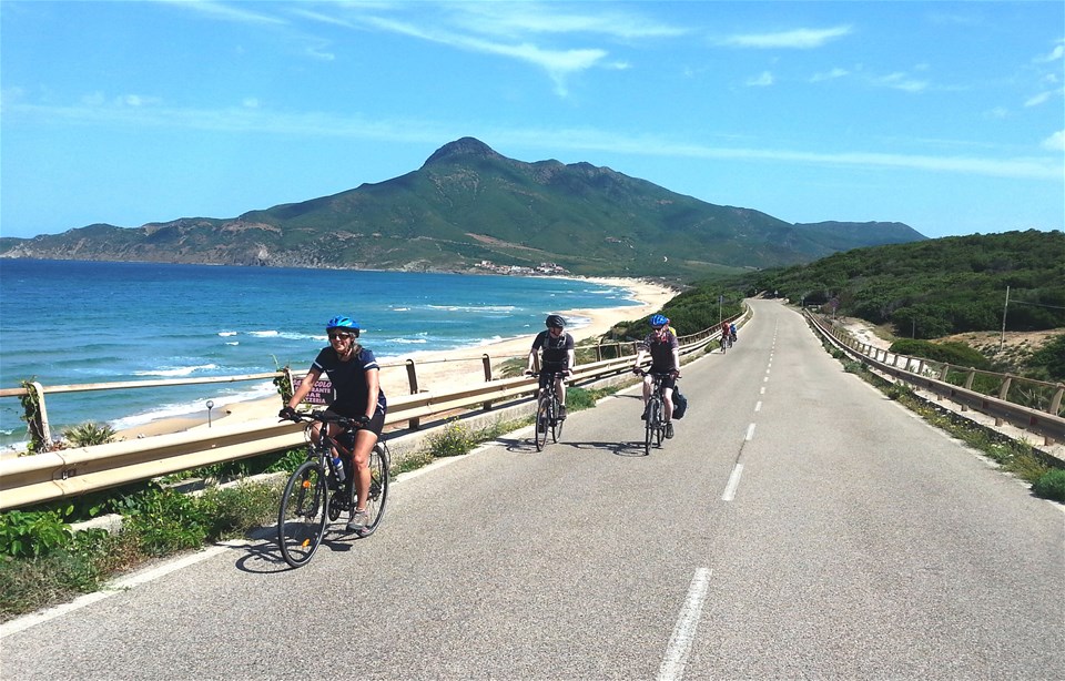 Cycling in Sardinia